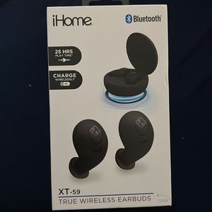 iHome Bluetooth wireless earbuds